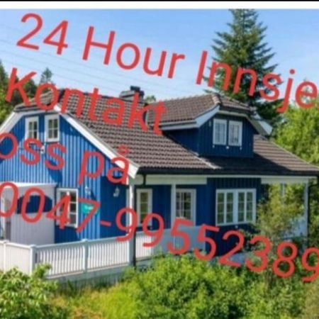 Ferienwohnung Blue House Brevik Porsgrunn Exterior foto