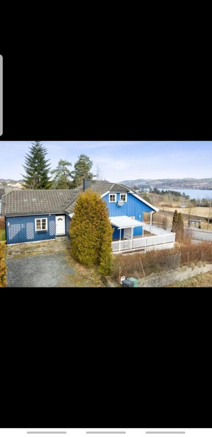 Ferienwohnung Blue House Brevik Porsgrunn Exterior foto